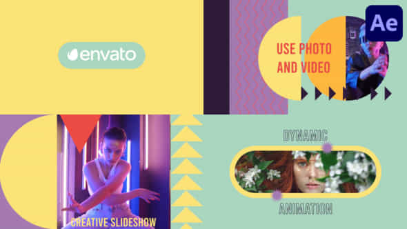 Creative Slideshow For After Effects - VideoHive 52221528