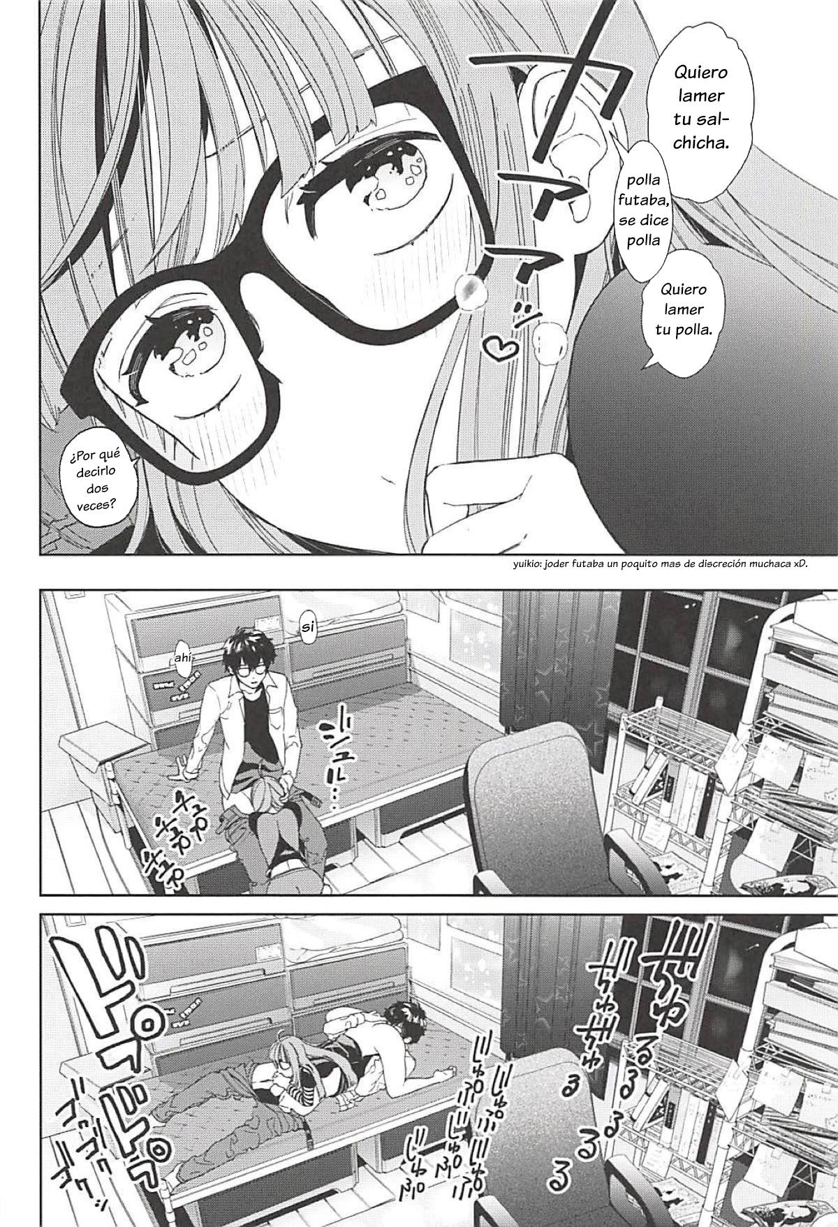 (C94) &#91;Kindergarten (Hobo3)&#93; Futaba to Kareshi no Ecchi na Ichinichi (Persona 5) &#91;Esp&#93; &#91;CrowKara - 8