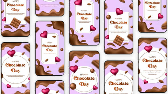 Valentine Chocolate Day Instagram Story - VideoHive 56701669