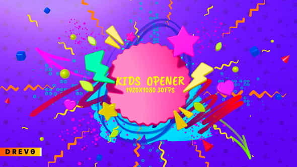 Kids OpenerHappy Birthday Opener Youtube - VideoHive 27292859