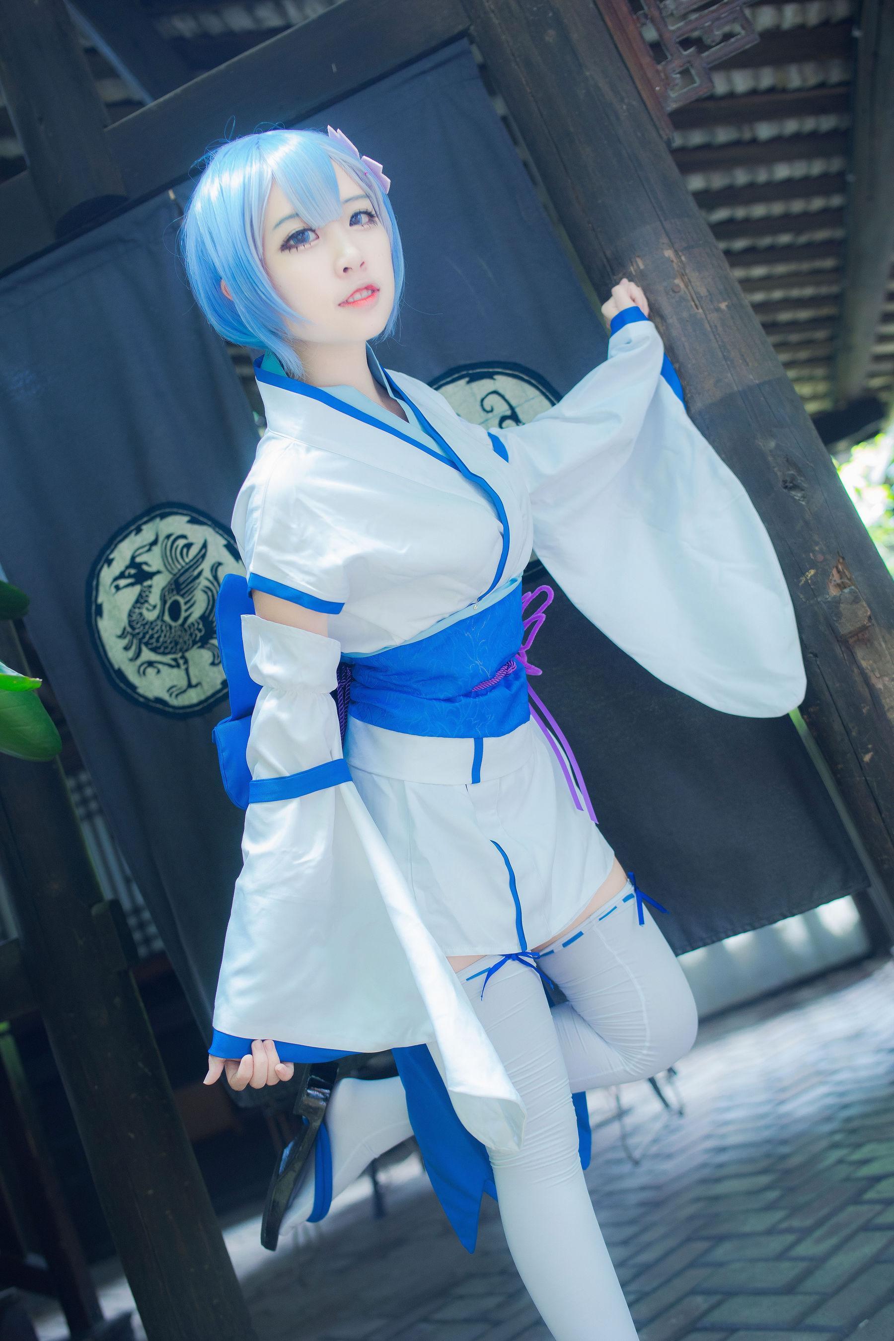 [Cosplay] 二佐Nisa – 蕾姆幼年(15)