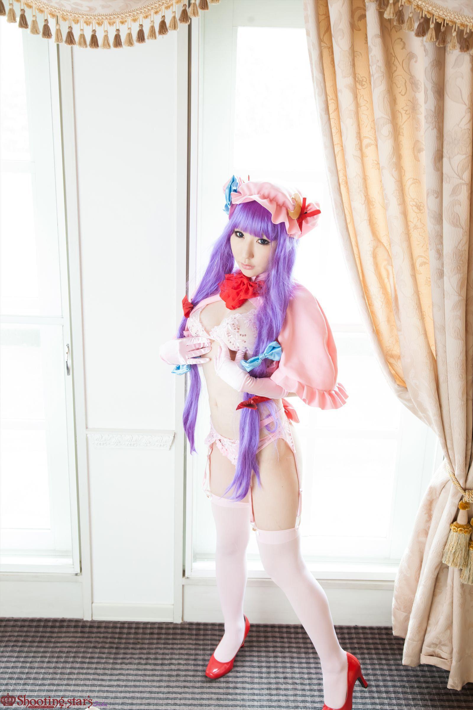 绫香サク (サク綾香 Saku Ayaka) 《東方Project》Patchouli Knowledge [Shooting Star’s] 写真集(76)