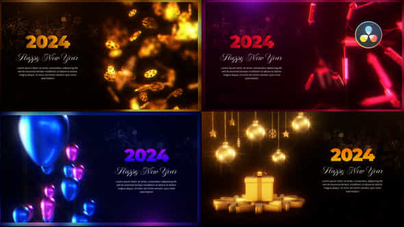 New Year Greetings Pack - VideoHive 50019833