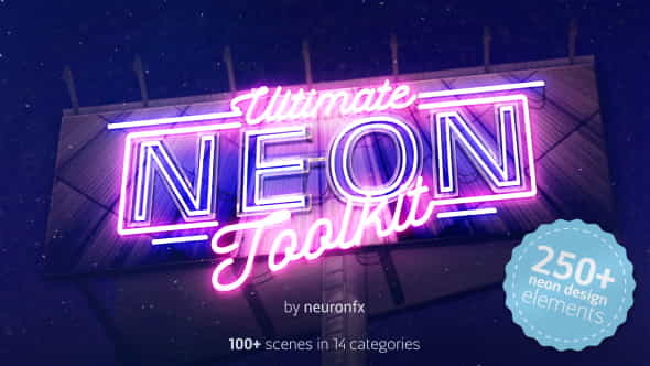 Neon Sign Mockup - VideoHive 15899718