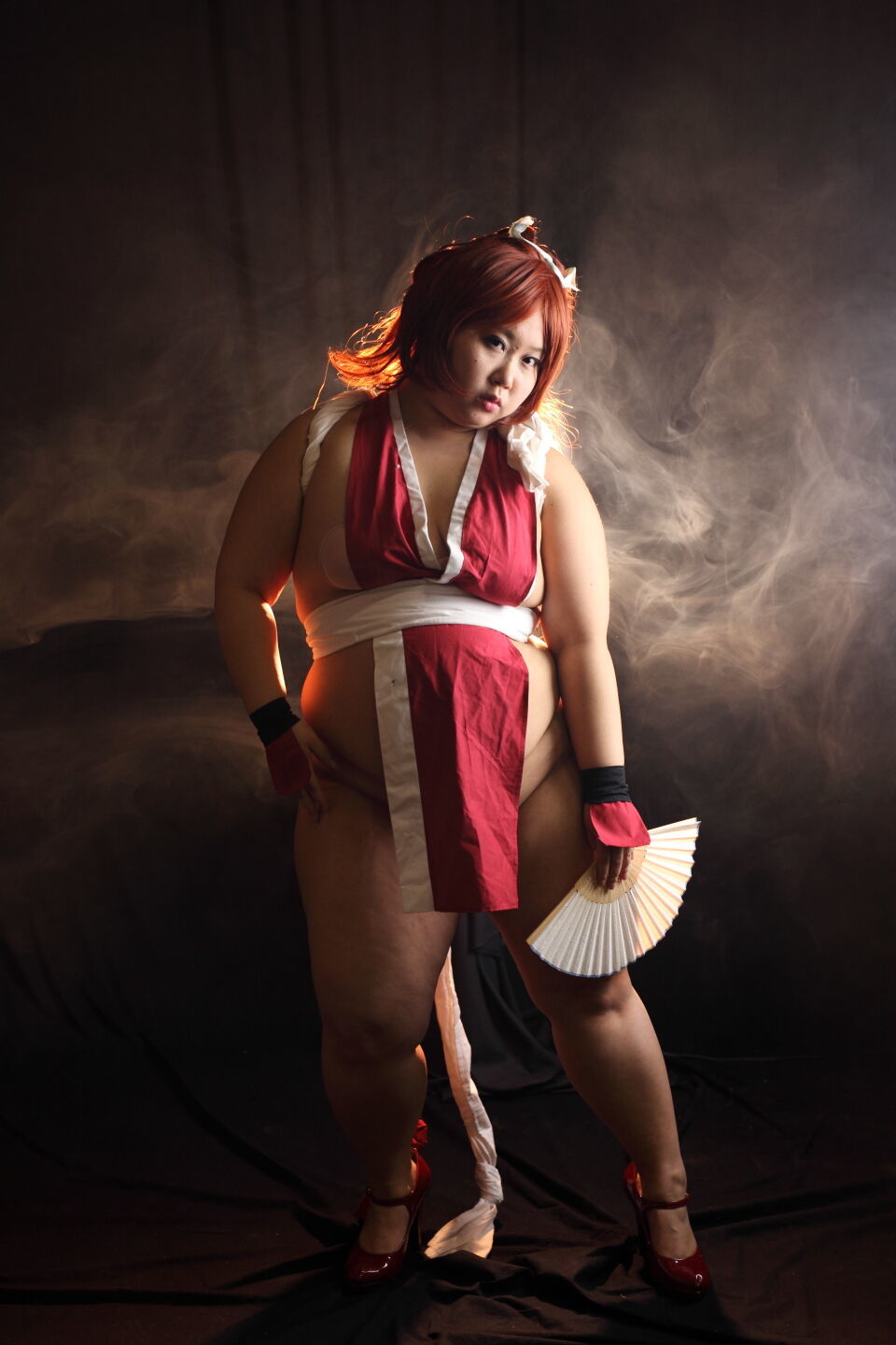(渡辺さくらん) FIGHT FAT LADY (Sakuran Watanabe) (Mai Shiranui - Fatal Fury) (Chun-Li - Street Figh
