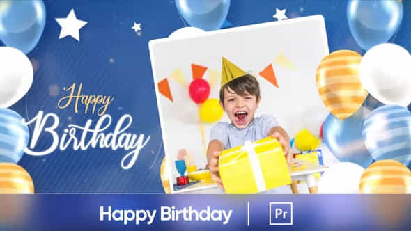 Happy Birthday Slideshow - VideoHive 34094084