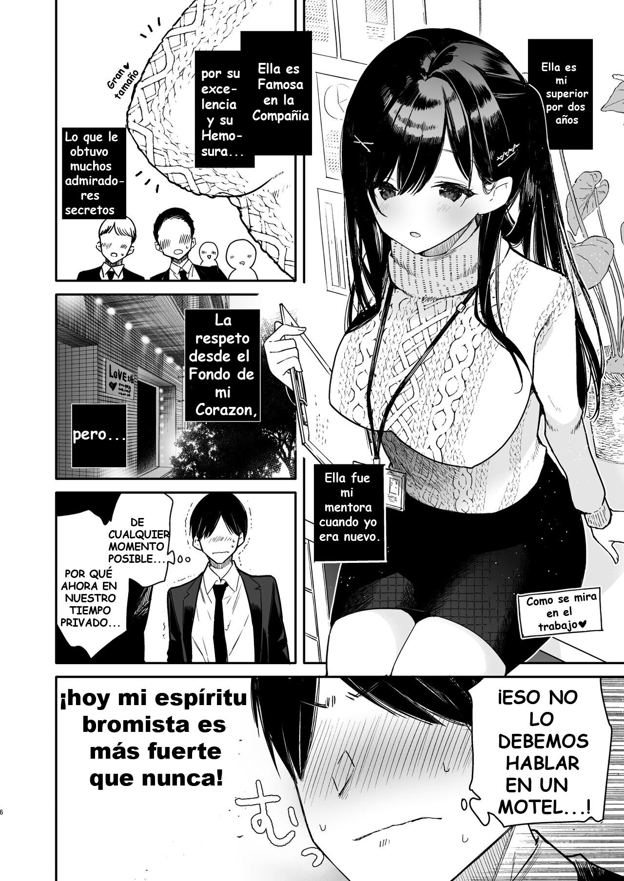 Haciendo cosas traviesas con una senpai tetona - 4