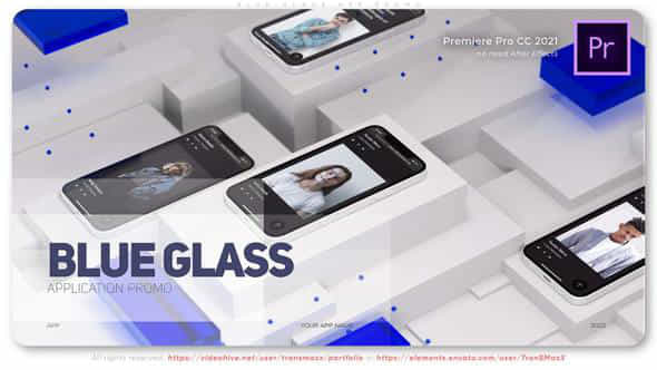 Blue Glass App - VideoHive 46192410