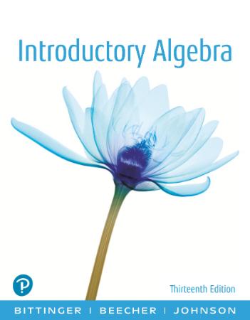 Introductory Algebra, 13th Edition