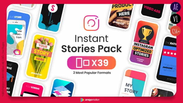 Instant Stories Pack - AE - VideoHive 27596601