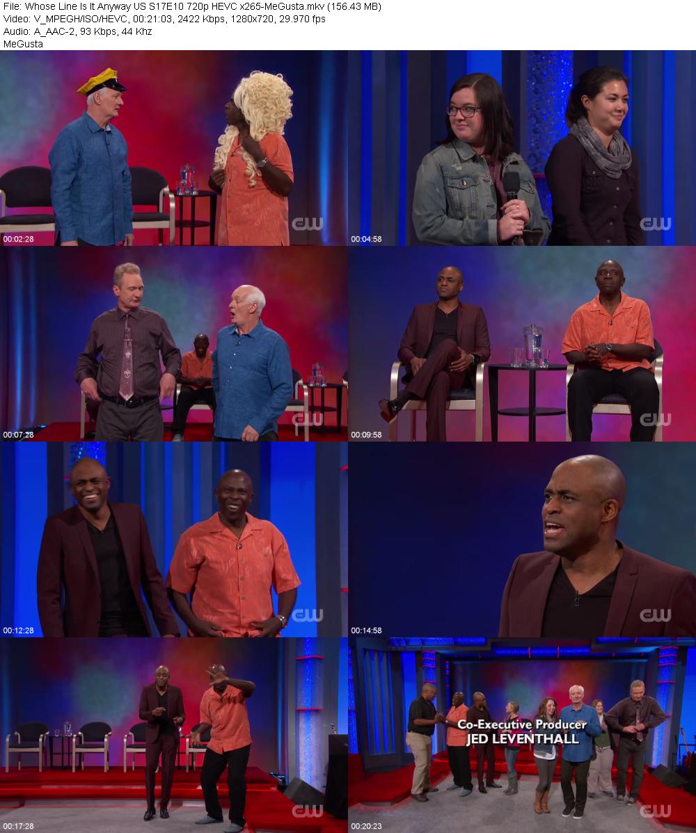 Whose Line Is It Anyway US S17E10 720p HEVC x265
