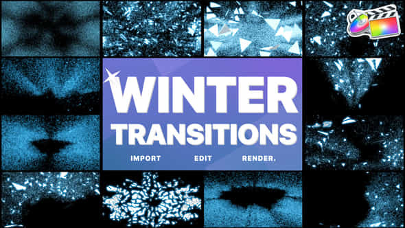 Ice Winter Transitions - VideoHive 42098303