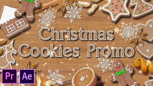 Christmas Cookies Promo - Premiere - VideoHive 29575891
