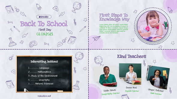 Back To School Promo B121 - VideoHive 33655787