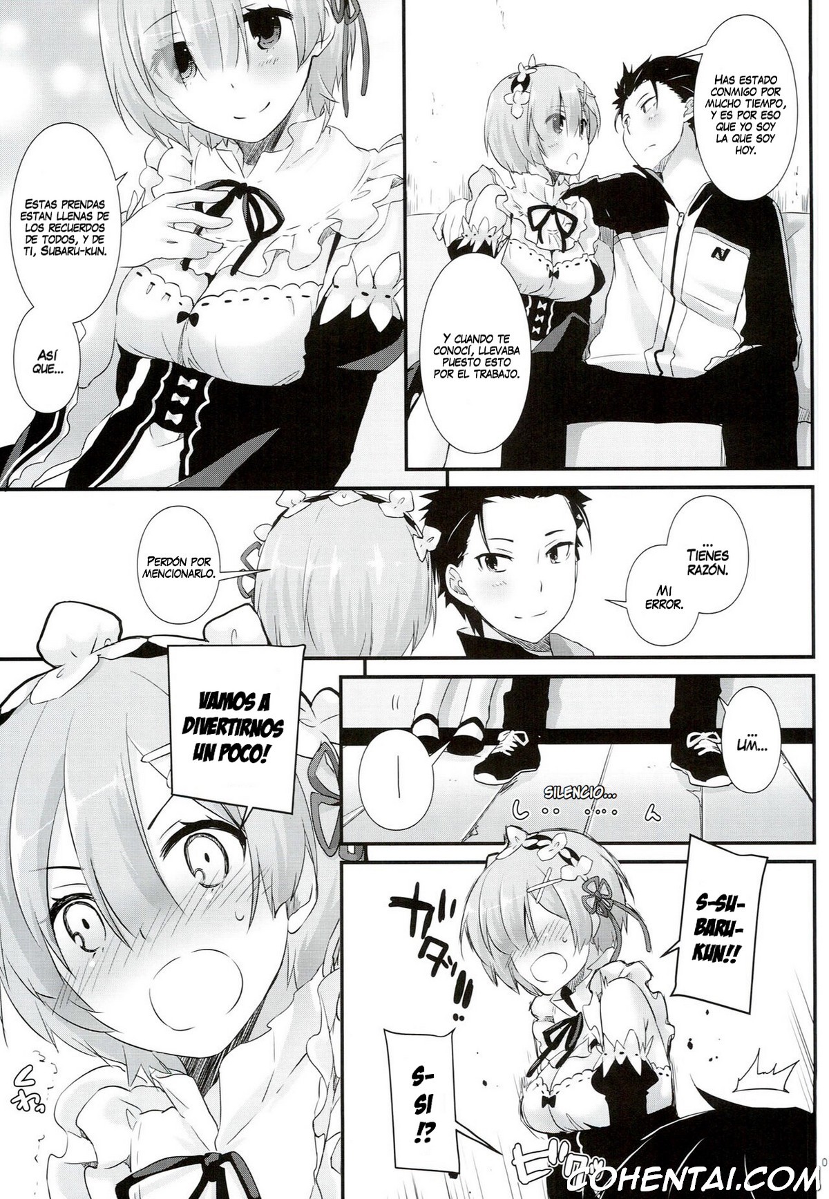 D.L. action 109 (Re:Zero Kara Hajimeru Isekai Seikatsu) xxx comics manga porno doujin hentai español sexo 