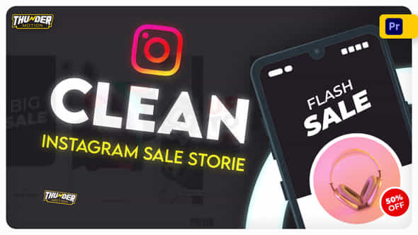 Clean Instagram Sale - VideoHive 48590643