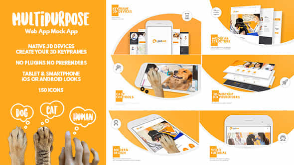Multipurpose Web App - VideoHive 20461284
