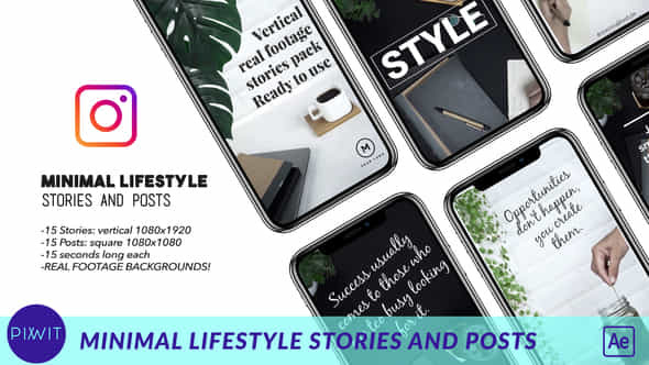 Minimal Lifestyle Stories - VideoHive 41073078