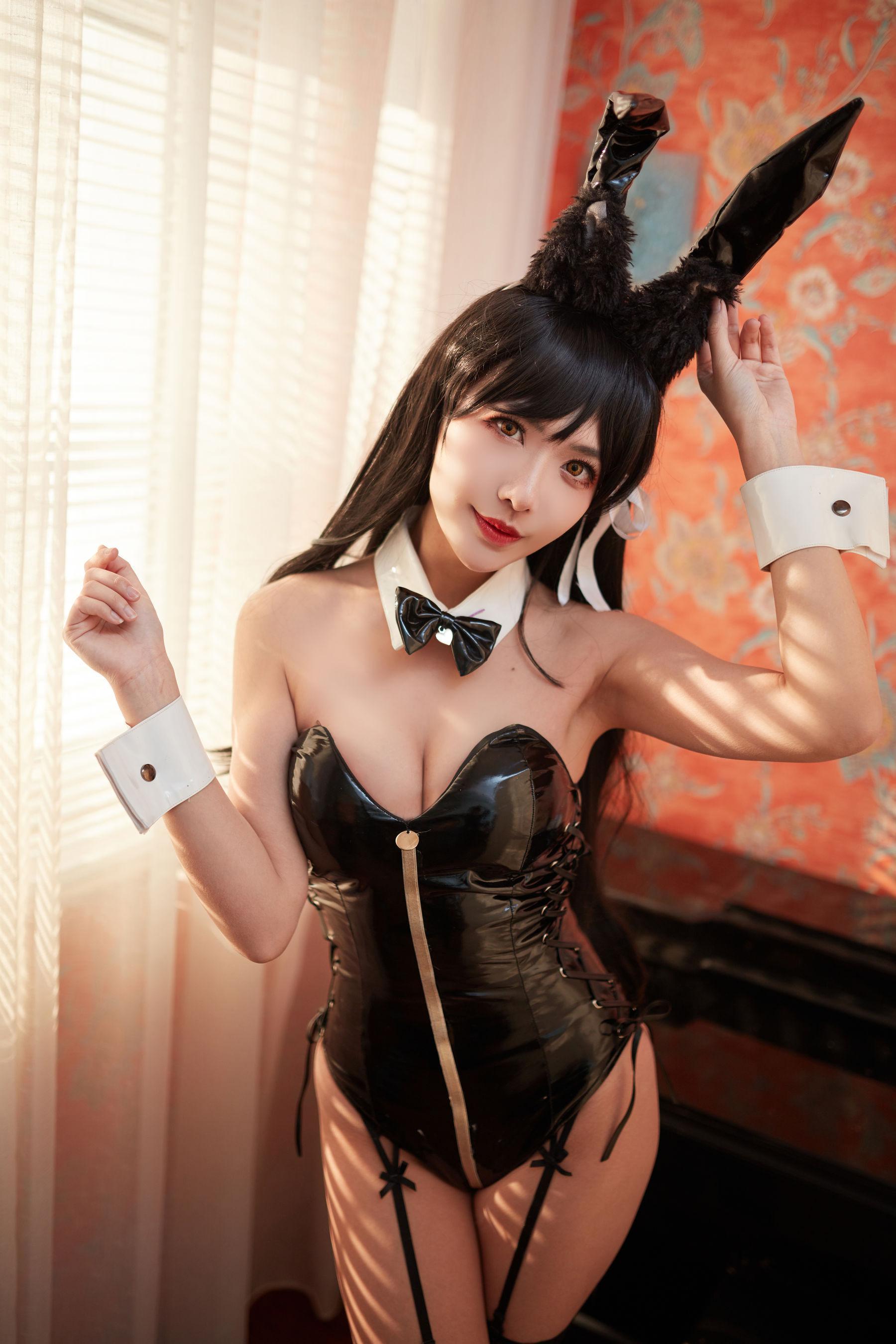 [Cosplay] 源纱希喵喵喵 – 爱宕兔女郎(16)