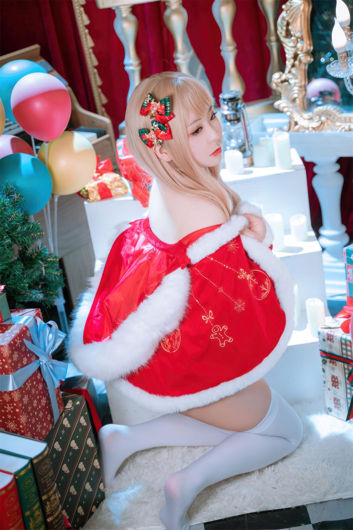 Cosplay 虎森森 圣诞精灵 Christmas(23)