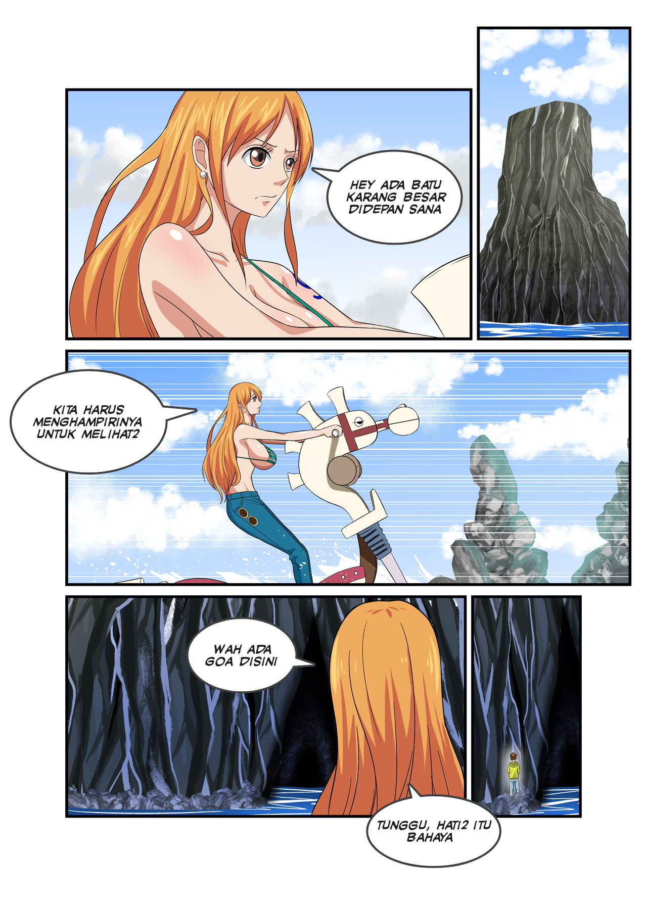 Patung Seksi Hipnotis Sex - One Piece