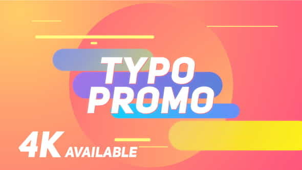 Short Typo Promo - VideoHive 22181812