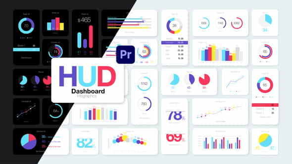 HUD Dashboard Infographics Essential Graphics - VideoHive 31652530