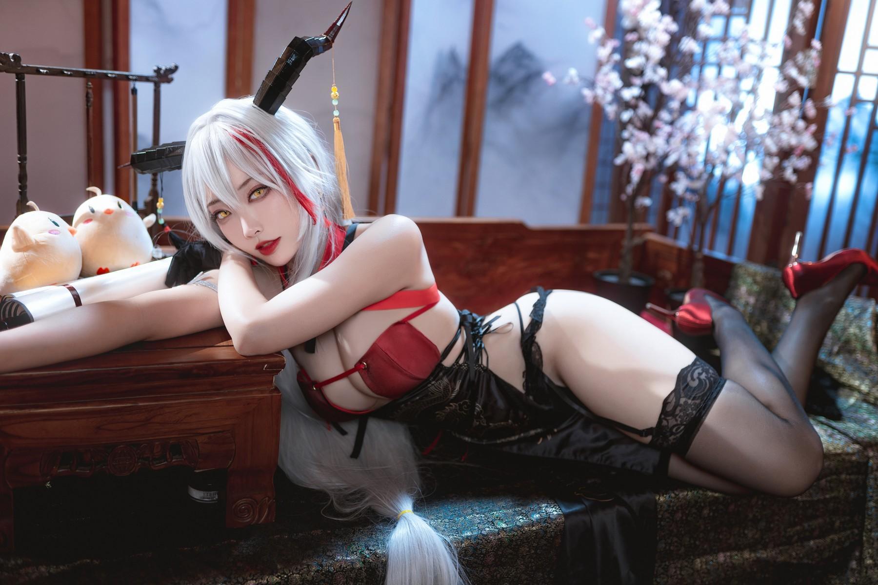 Cosplay 宮本桜 埃吉尔旗袍(18)