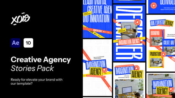 Creative Agency Stories Pack - VideoHive 52521476