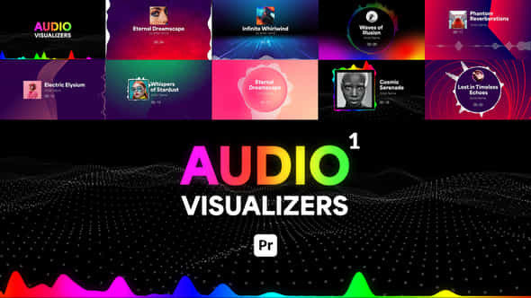 Audio Visualizers Pack 1 For Premiere Pro - VideoHive 49660995