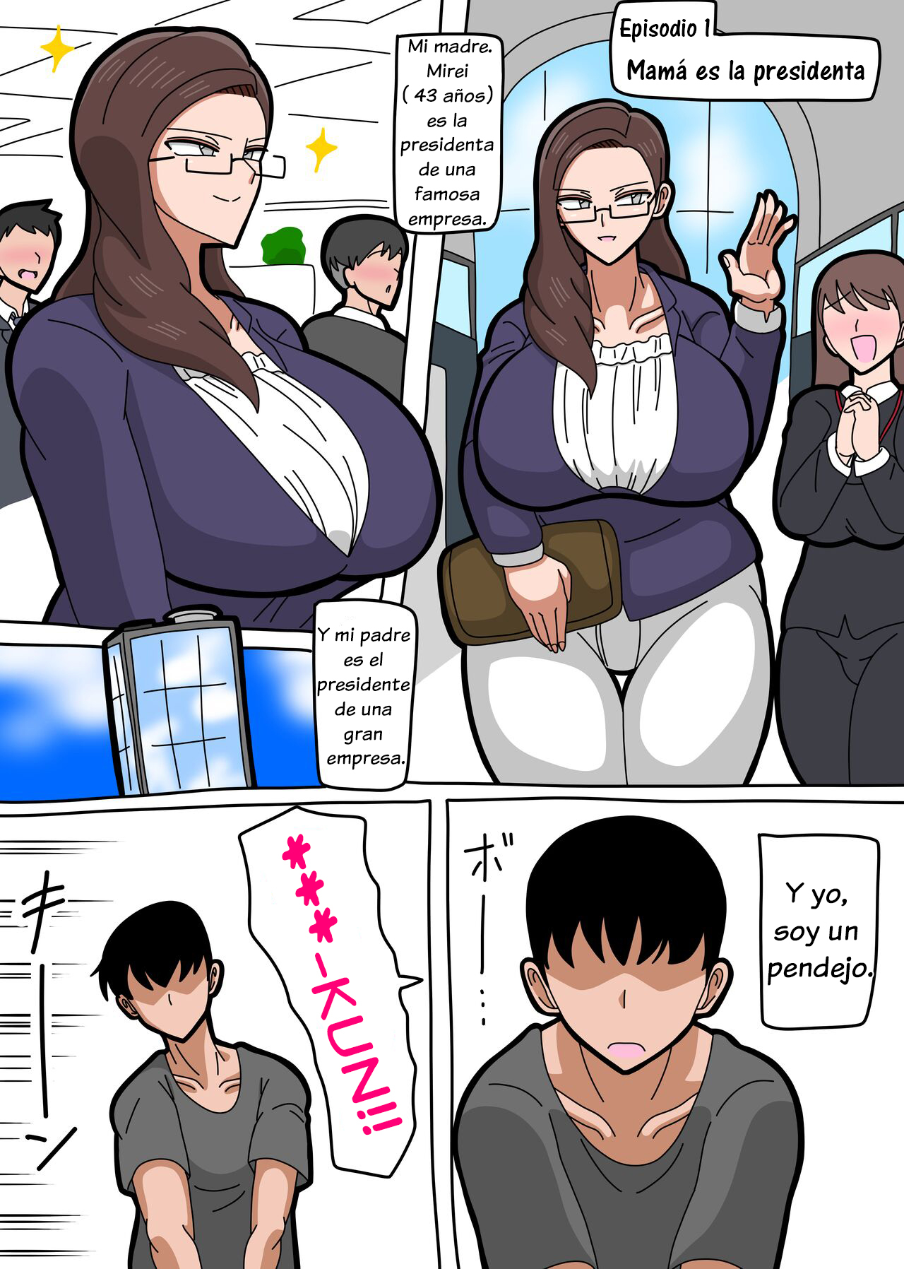 [18master] Kaa-san wa Onna Shachou  Mi madre es la Presidenta [Spanish] [Skar2B]
