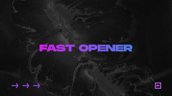 Fast Opener - Premiere Pro - VideoHive 30493586