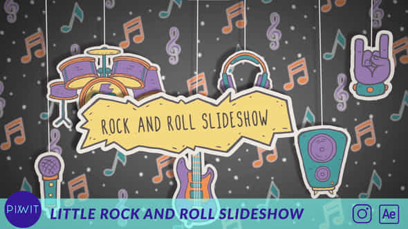 Little Rock And Roll Slideshow - VideoHive 51715791