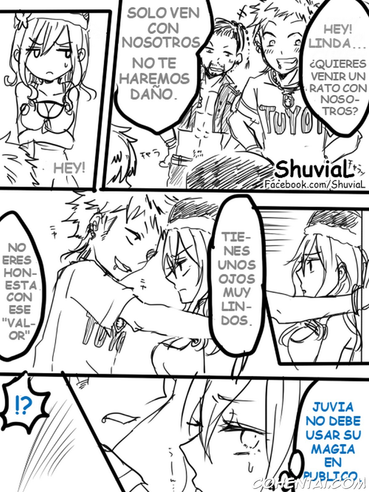 DOUJINSHI GRUVIA R-18 (Fairy Tail) xxx comics manga porno doujin hentai español sexo 