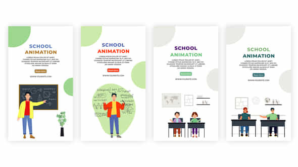 Offline School Animation - VideoHive 39142114