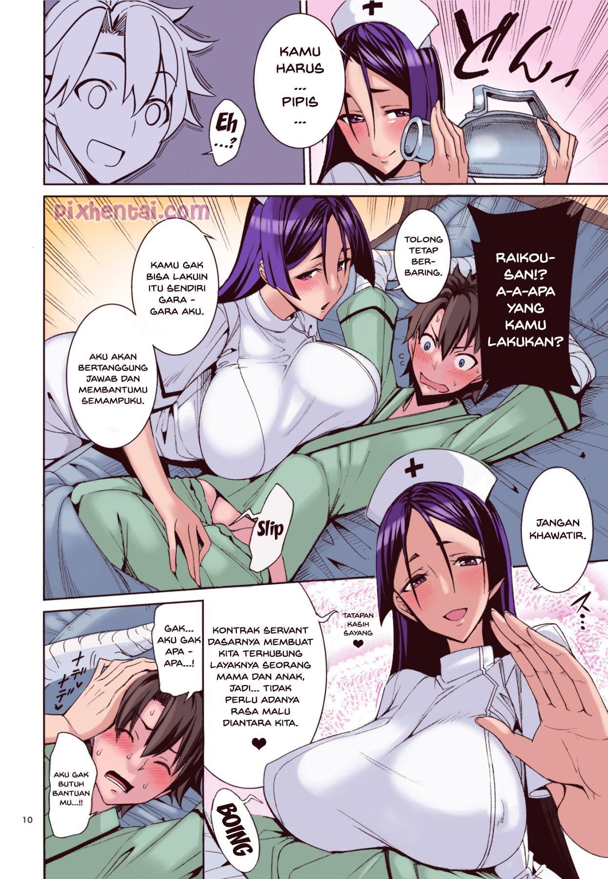 Komik Hentai Kango x Raikou - Fate Grand Order Manga XXX Porn Doujin Sex Bokep 09