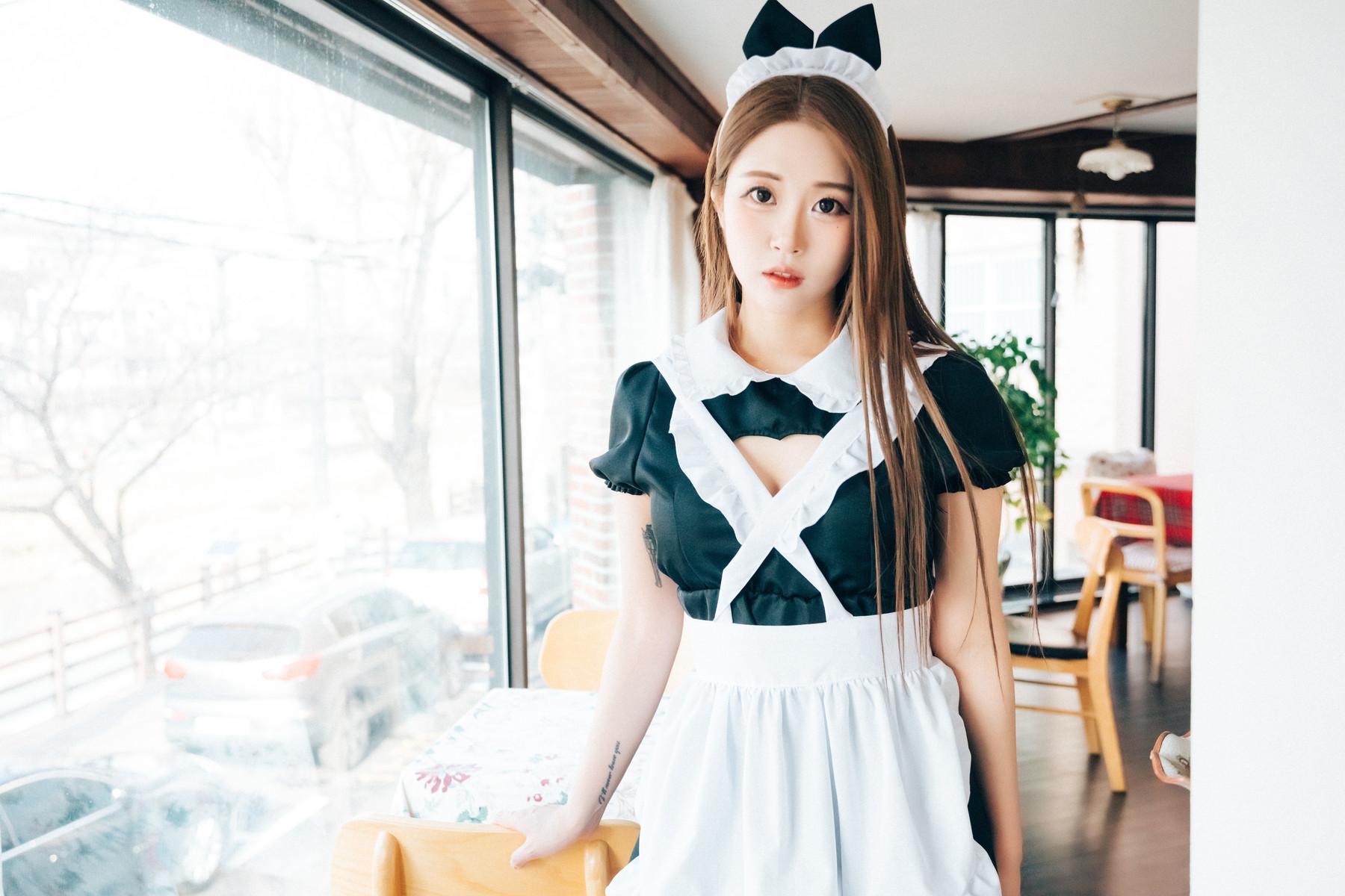 Jeong Bomi 정보미, [Loozy] Maid Cafe +S.Ver Set.01(13)