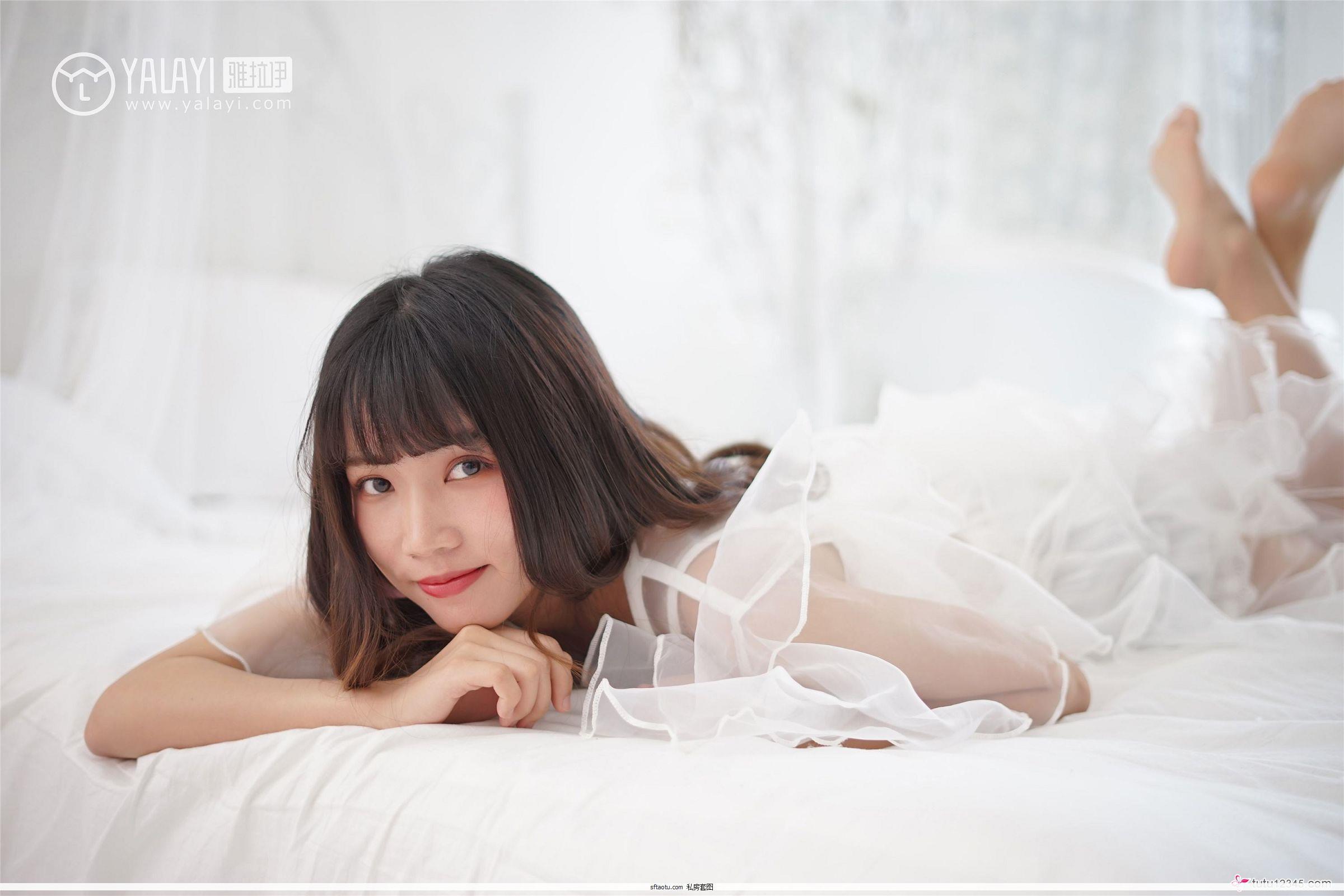 [YALAYI雅拉伊] 2018.05.25 No.001 恋上你的床 公主小兔子(33)