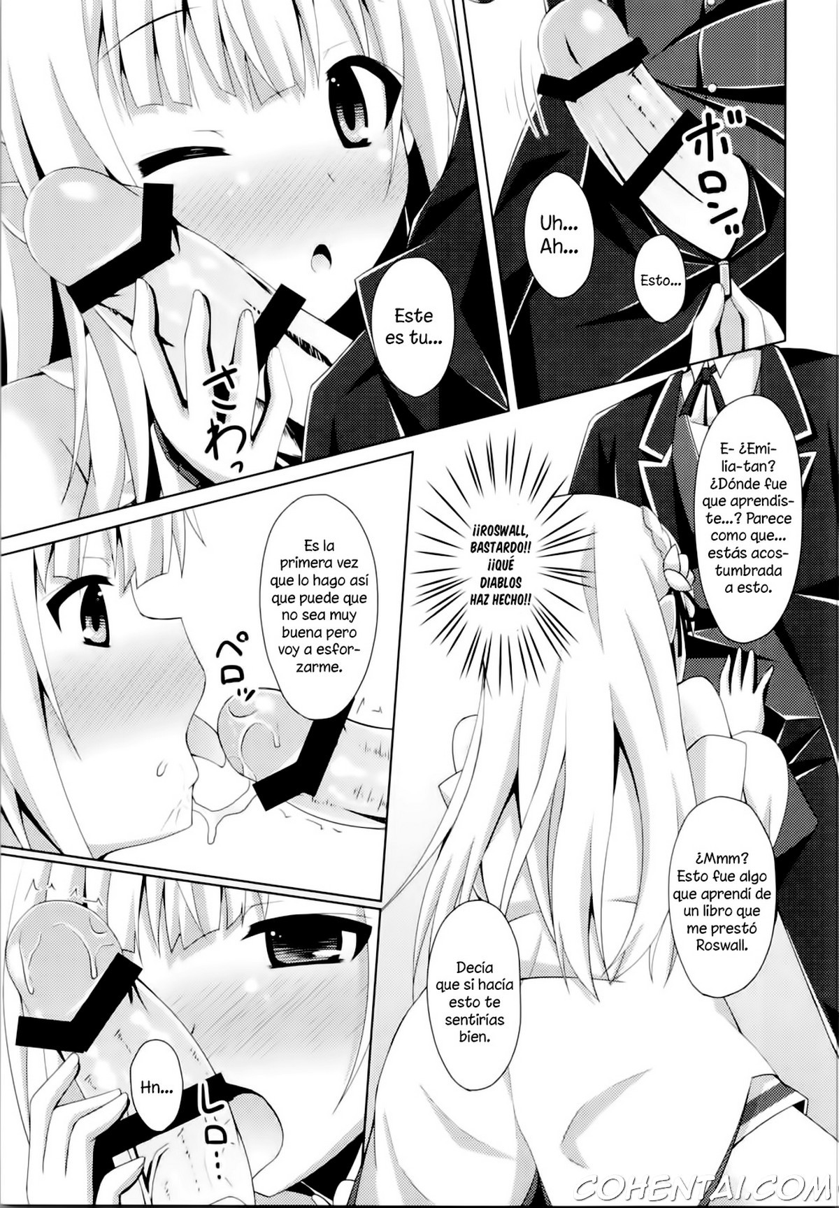 E・M・T to Kyou mo Ore wa Sakebu (Re:Zero kara Hajimeru Isekai Seikatsu) xxx comics manga porno doujin hentai español sexo 