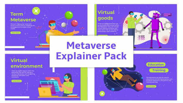 Metaverse Explainer Animation - VideoHive 45655555