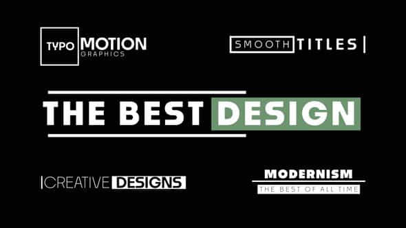 Animated Titles - VideoHive 53471147