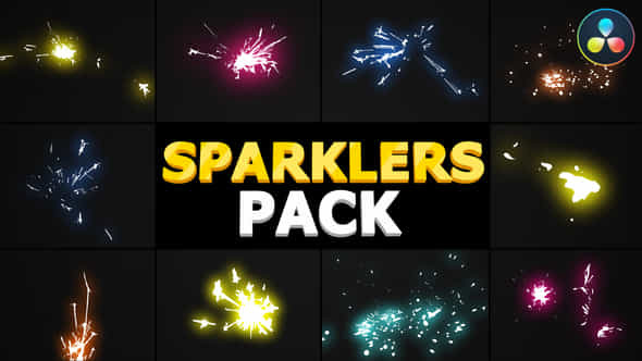 Sparklers Pack - VideoHive 35122284