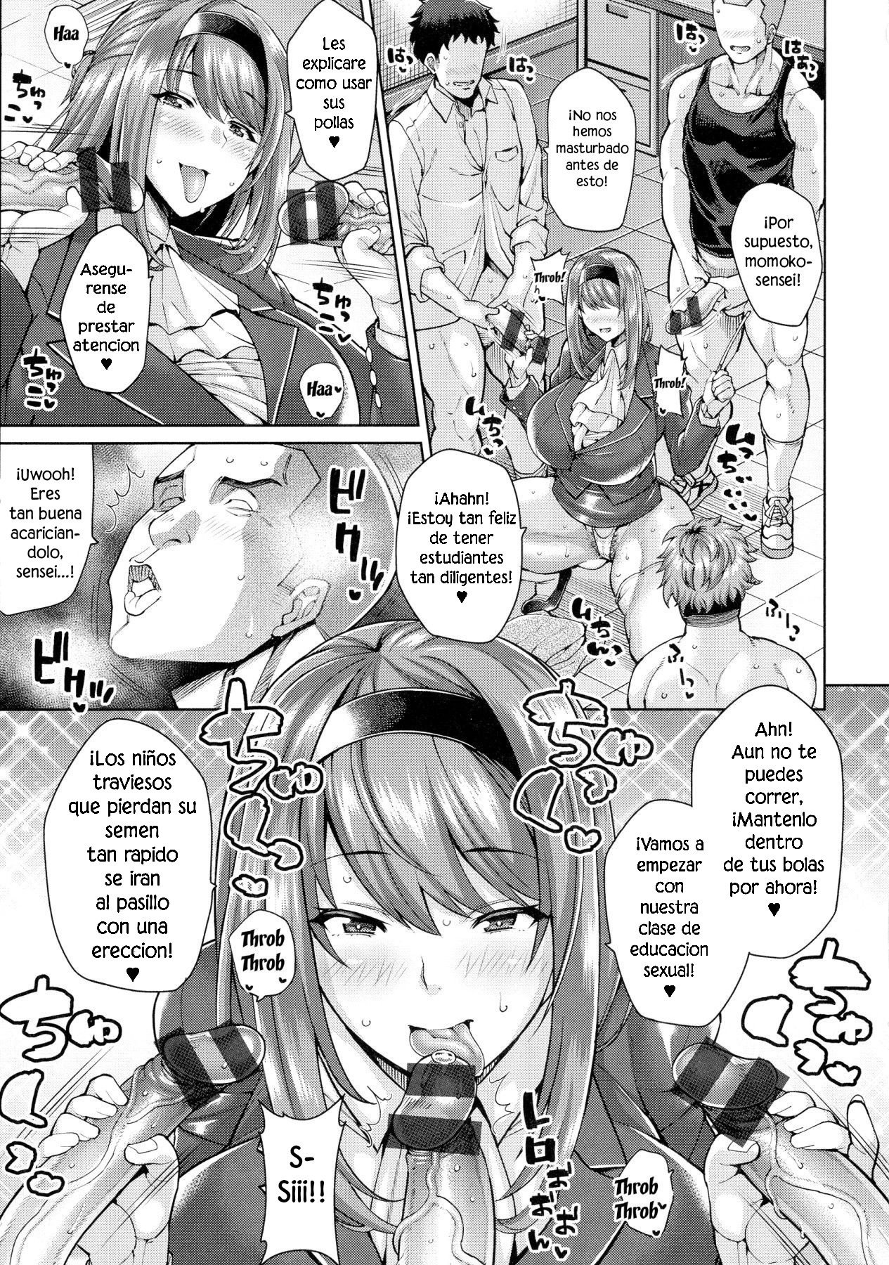 [Drachef] Momoko Sensei is Fun Sex-Ed Class (Koubi no Ojikan) - 2