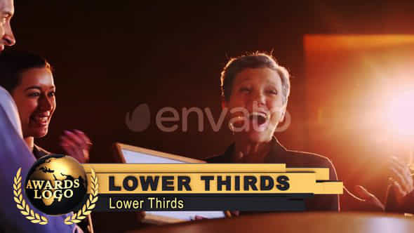 Award Lower Third - VideoHive 46654956