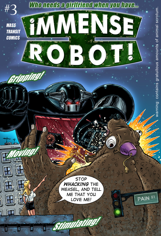 Immense Robot #1-4 (2014-2015) Complete