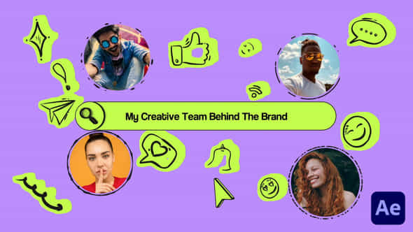Creative Doodles Team Intro - VideoHive 59524425