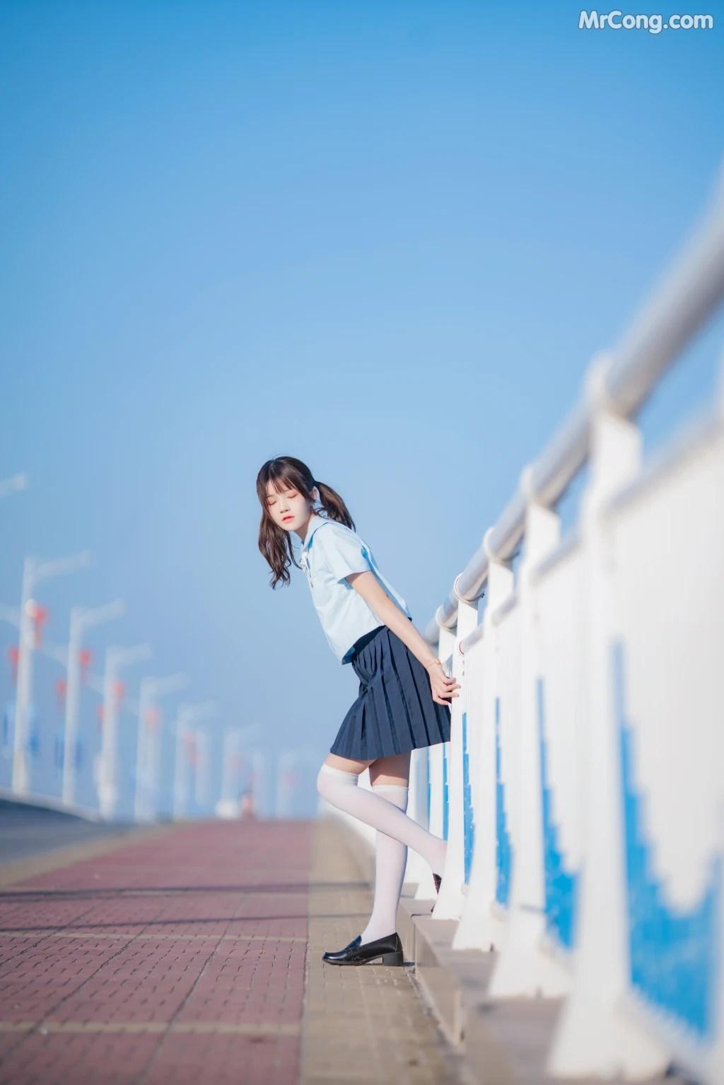 Coser@桜桃喵 Vol.125: 蔚蓝 (33 photos)(24)