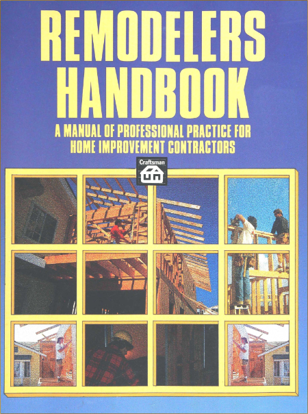 Remodeler's Handbook: A Manual of Professional Practice for Home Improvement Contr... 3HfmQKCq_o