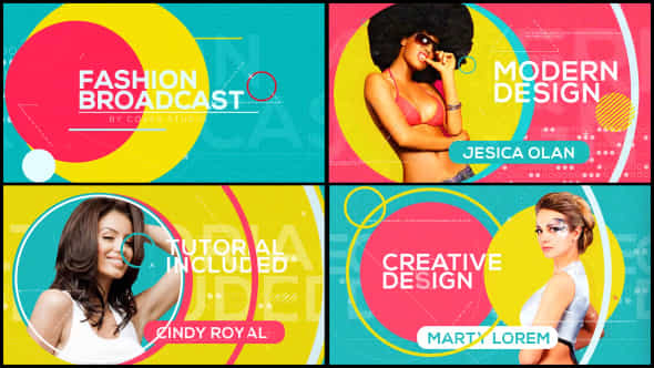 Fashion Broadcast Pack - VideoHive 20361498