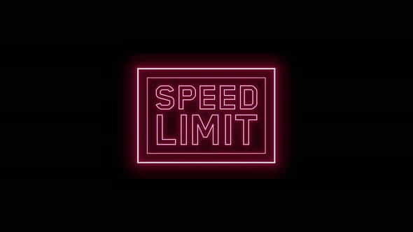 Speed ??Limit Digital Hologram | Technology - VideoHive 33216616